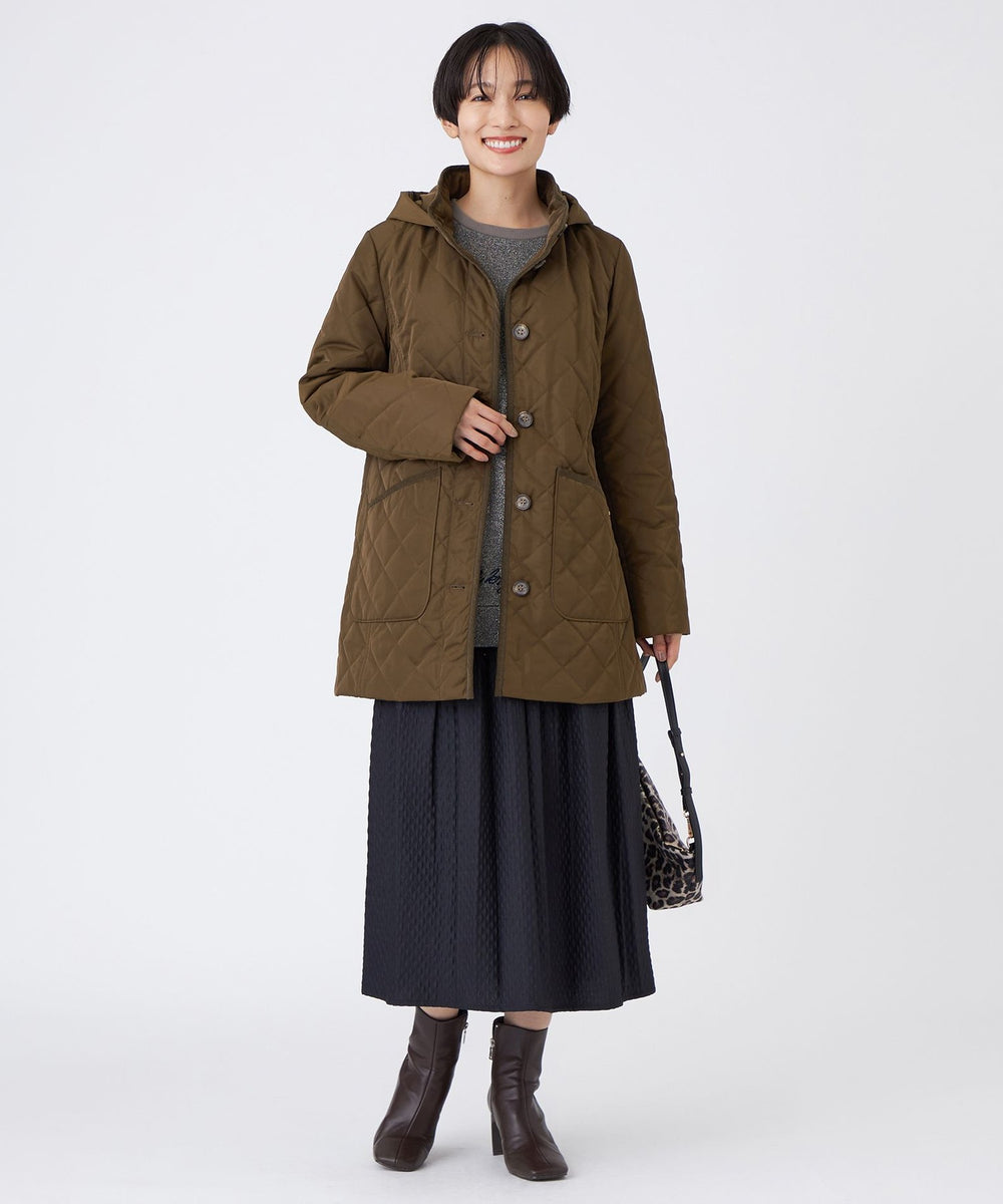 光・遠赤外線吸収発熱】【マシンウォッシャブル】ダイヤキルト