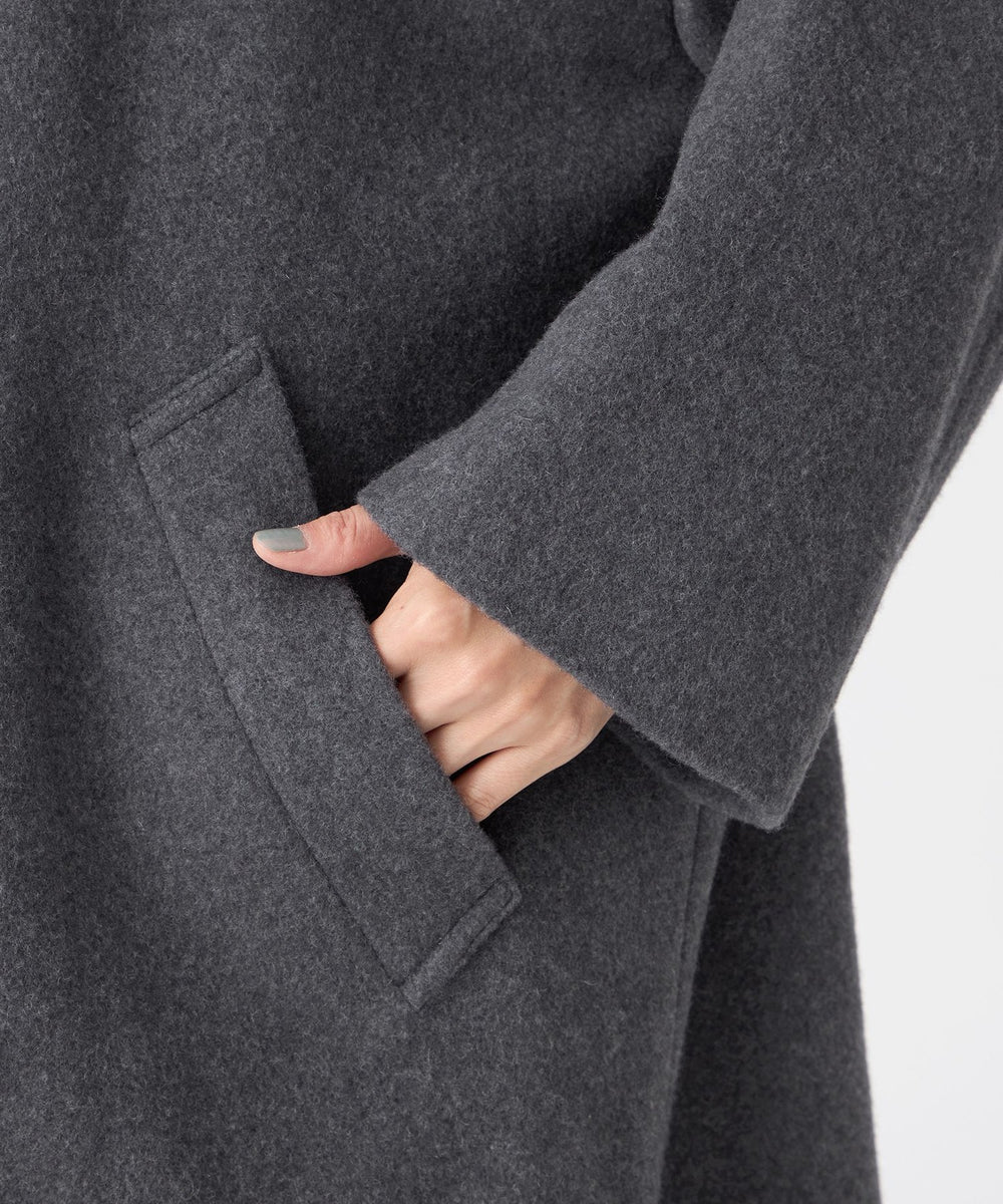 SANYO Style EDITION掲載】ウールスーパービーバーステンカラーコート