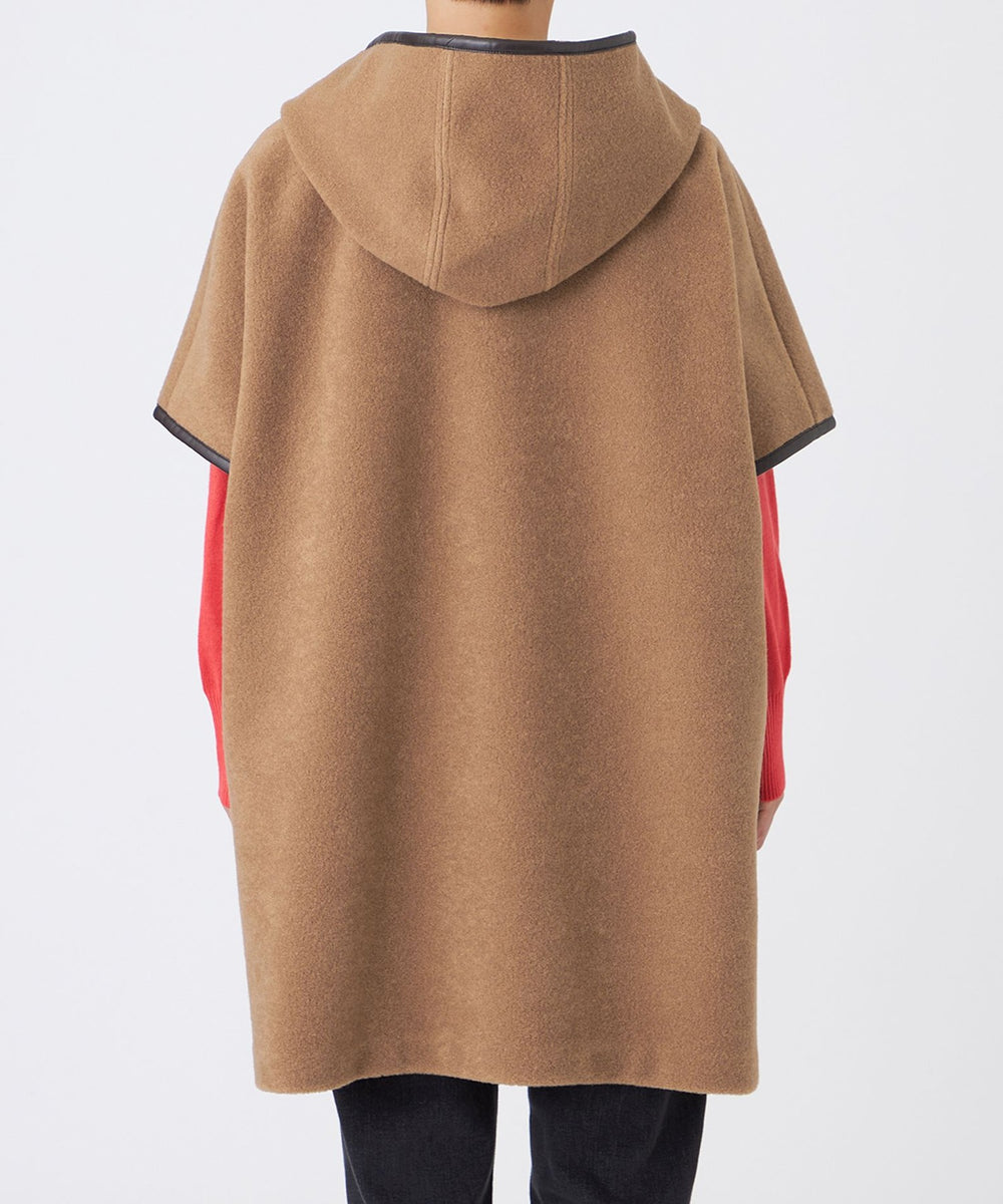 いし。ページ カタログ掲載】ウールライクニードルパンチケープジレ(ベスト)｜EVEX