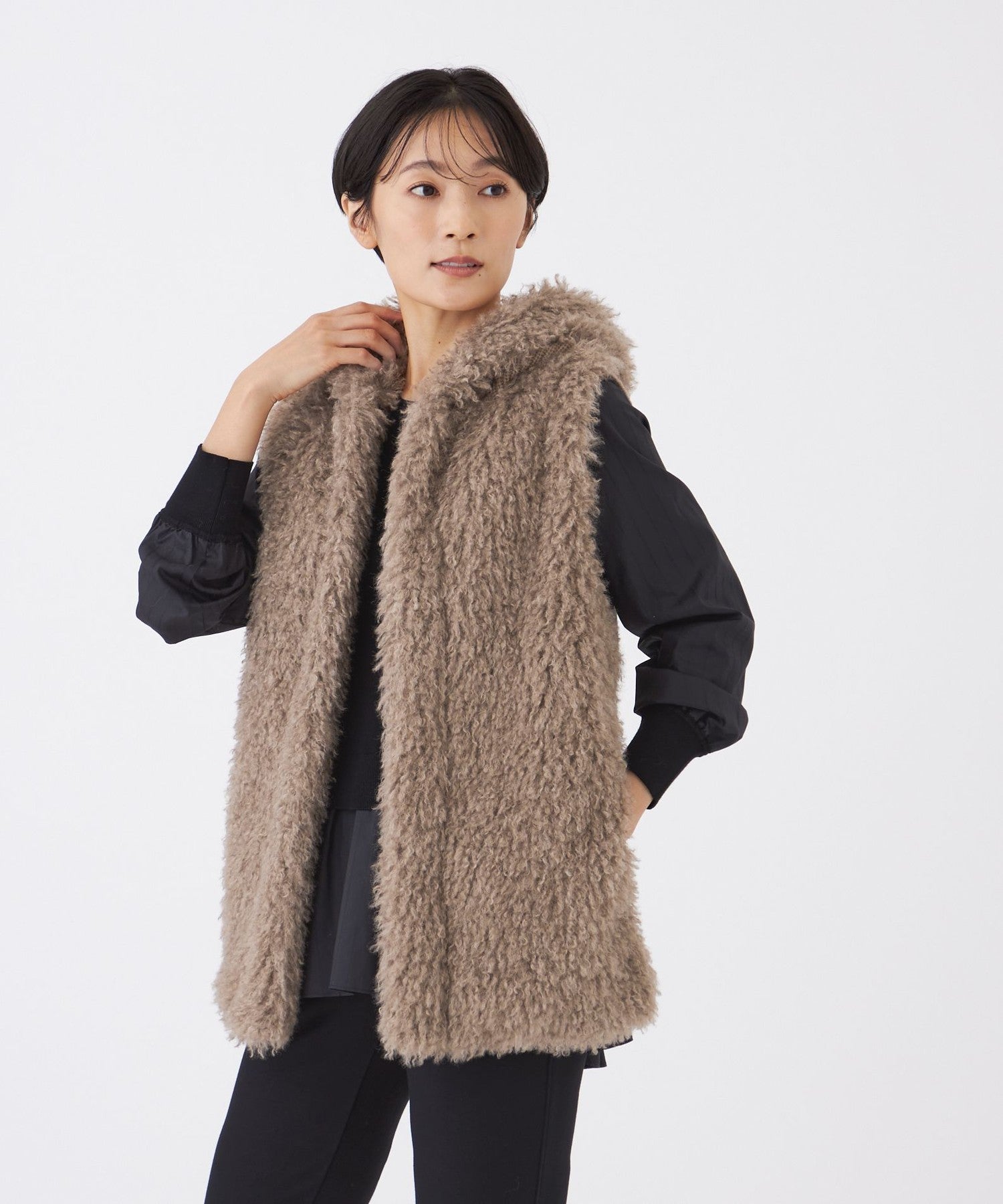 2213-U5G0964240__,40,モデル身長163cm 着用サイズ：40