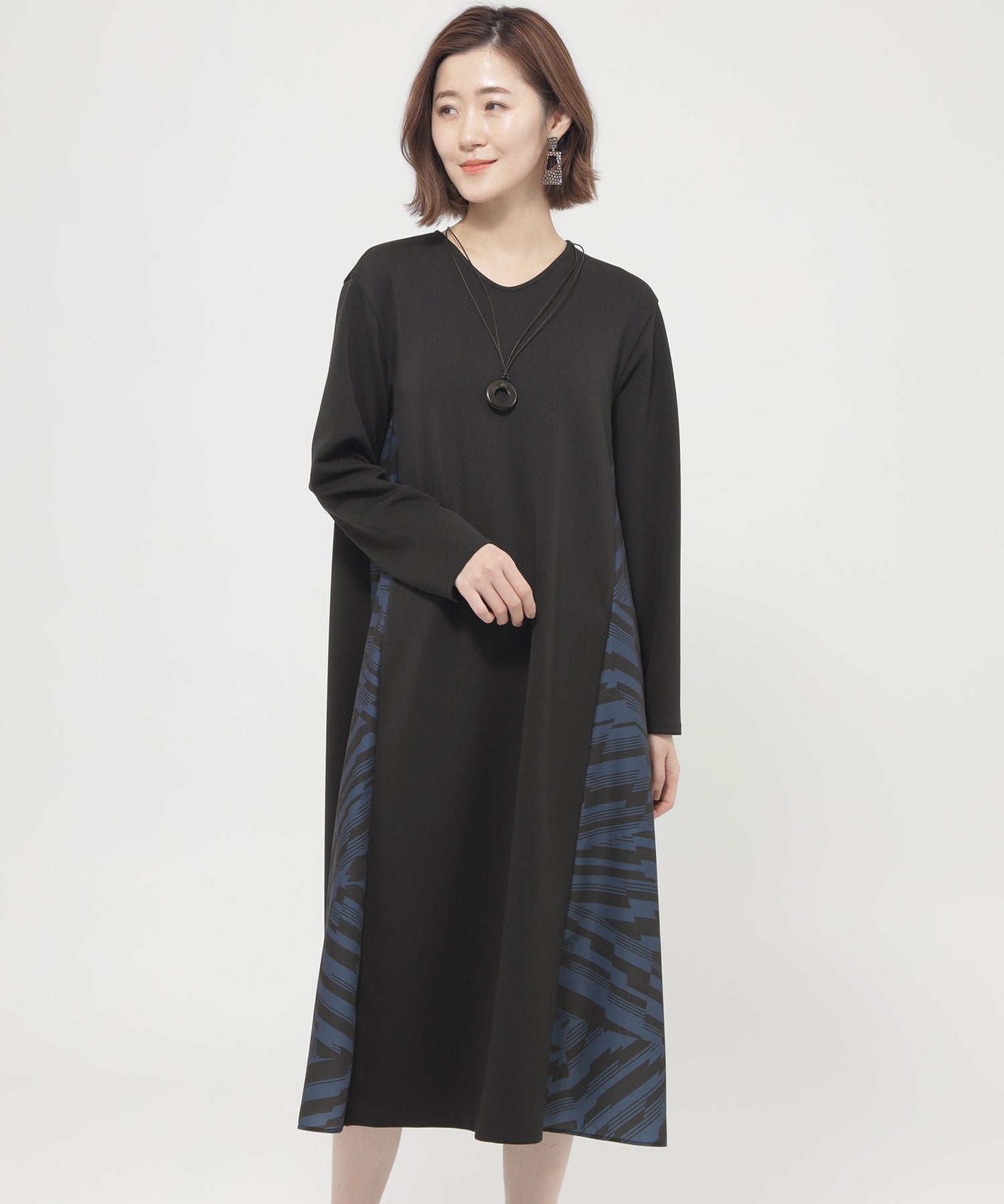 2213-U5J0151509__,09,モデル身長166cm 着用サイズ：40