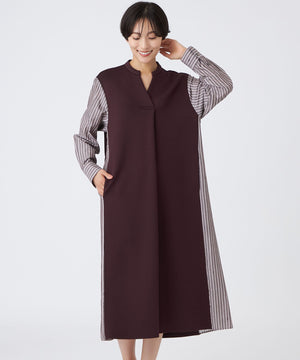 カタログ掲載品】【ウォッシャブル】ストライプジャカードコンビ