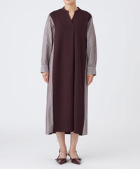 カタログ掲載品】【ウォッシャブル】ストライプジャカードコンビ