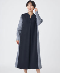 カタログ掲載品】【ウォッシャブル】ストライプジャカードコンビ