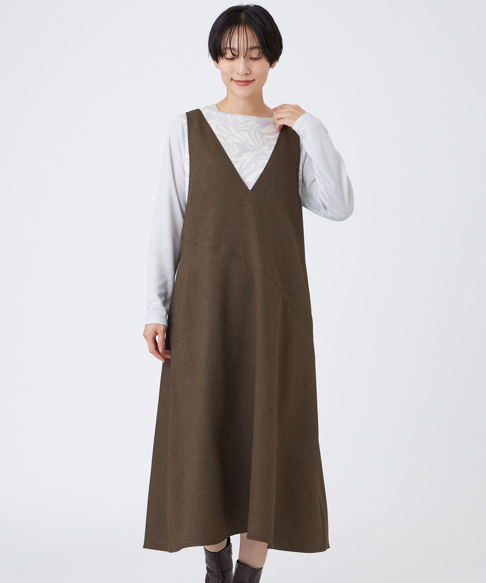 カタログ掲載】【マシンウォッシャブル】シャークツイードジャンパー