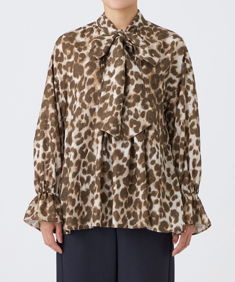 カタログ掲載品】【マシンウォッシャブル】パンサープリントボウタイ