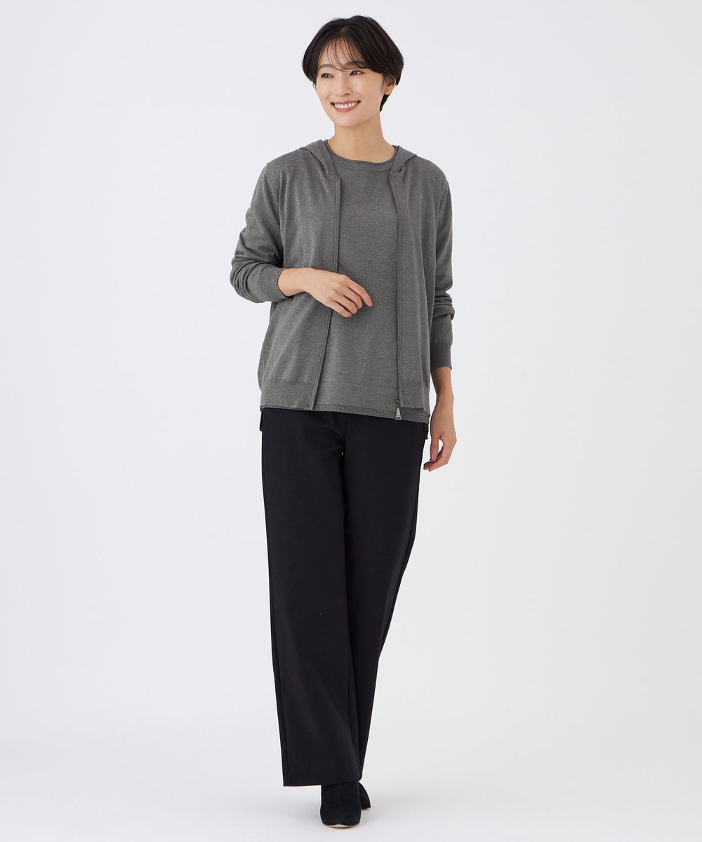 Y25☆出品 LEPSIM カーディガン 7ゲージニュアンス柄カーディガン 133293