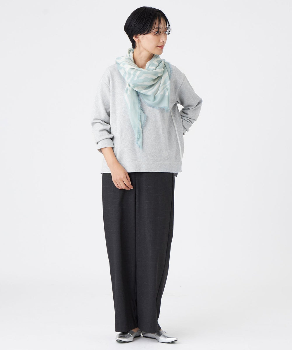 マシンウォッシャブル】コットンブリッドニットプルオーバー