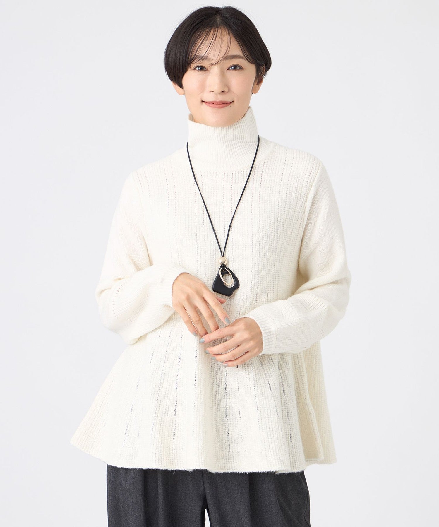 2213-U5N1767602__,02,モデル身長163cm 着用サイズ：40