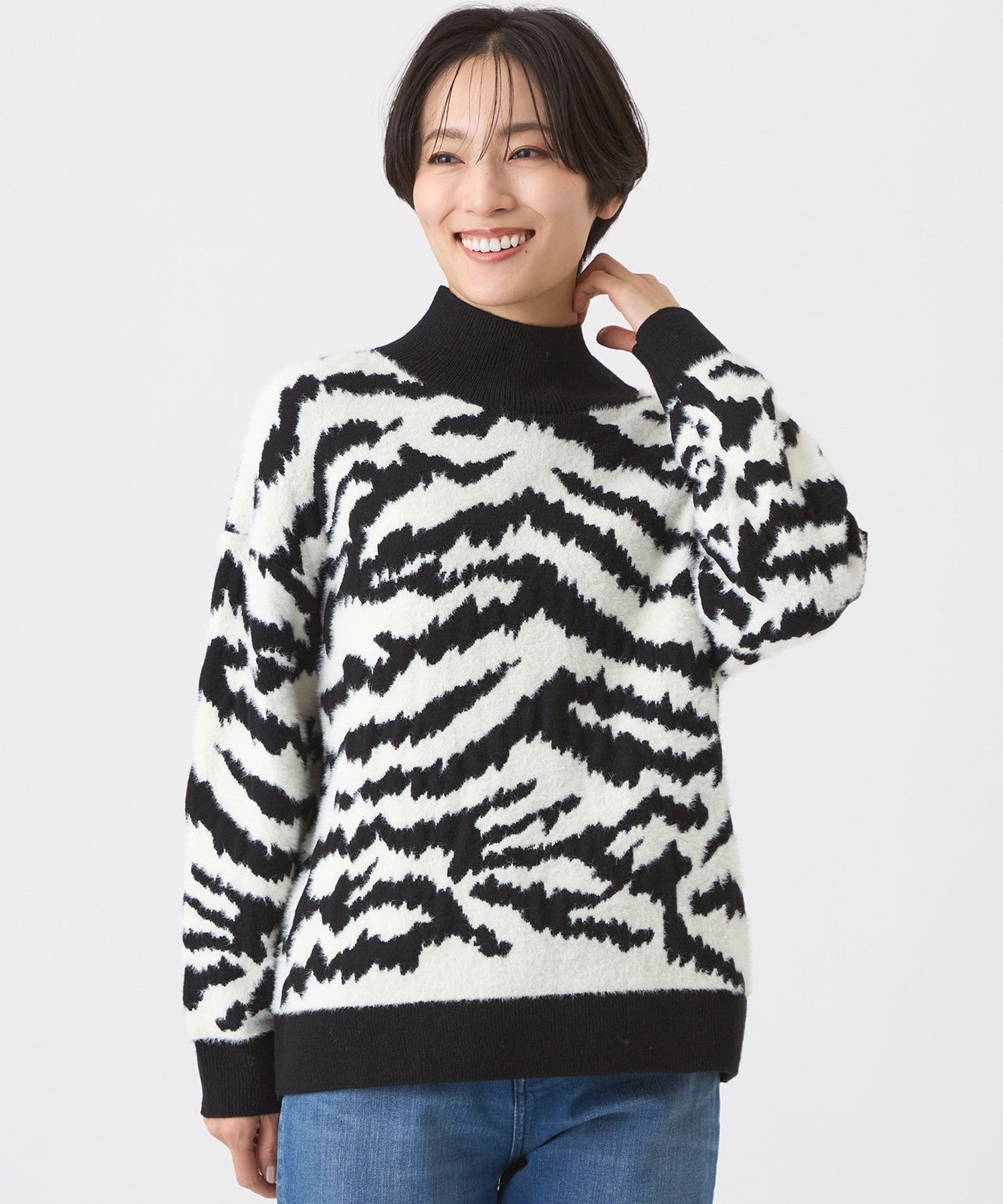 2213-U5N2068409__,09,モデル身長163cm 着用サイズ：40