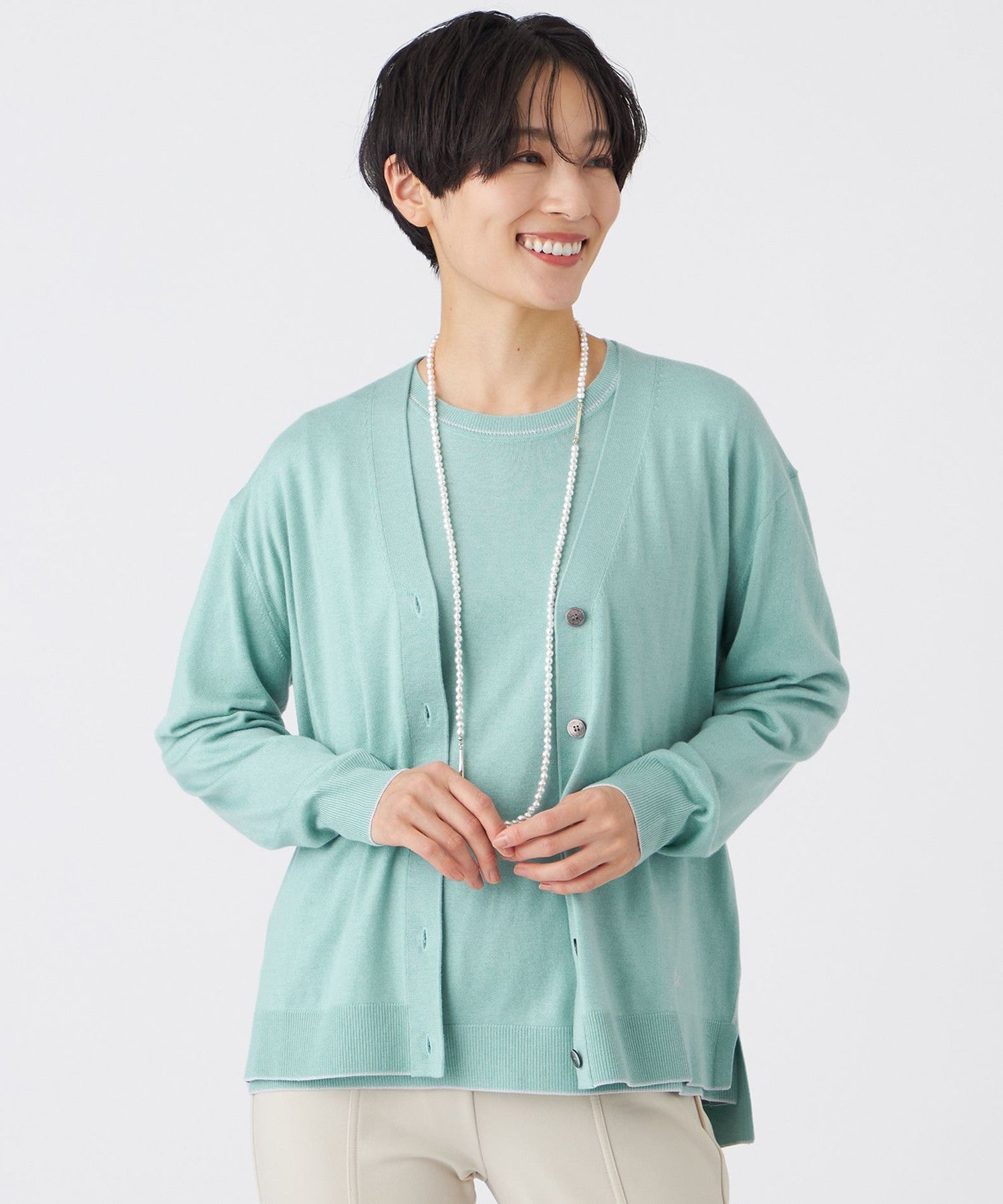 2213-U5N2369424__,24,モデル身長163cm 着用サイズ：40