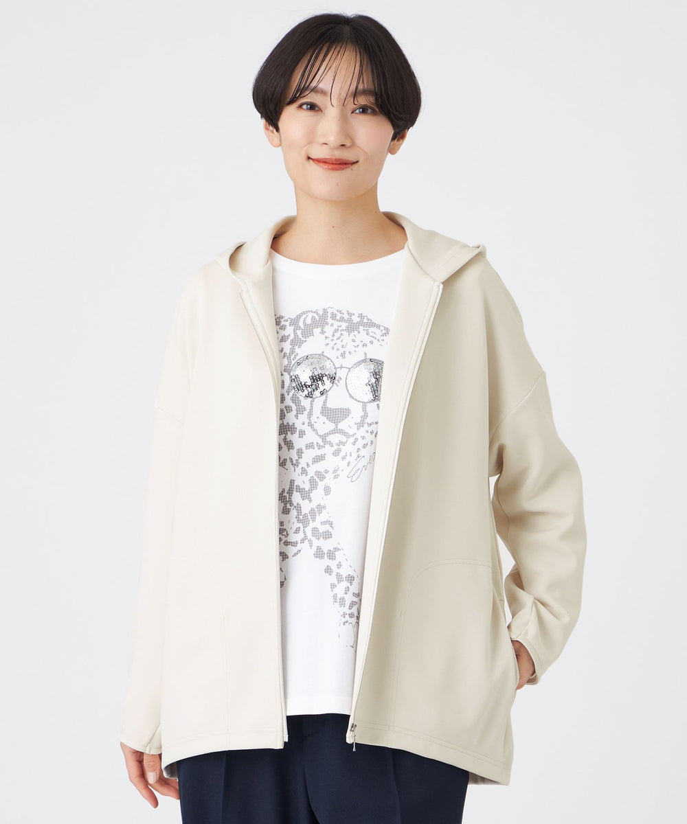 マシンウォッシャブル】ダンボールニットパーカー(トップス)｜EVEX by