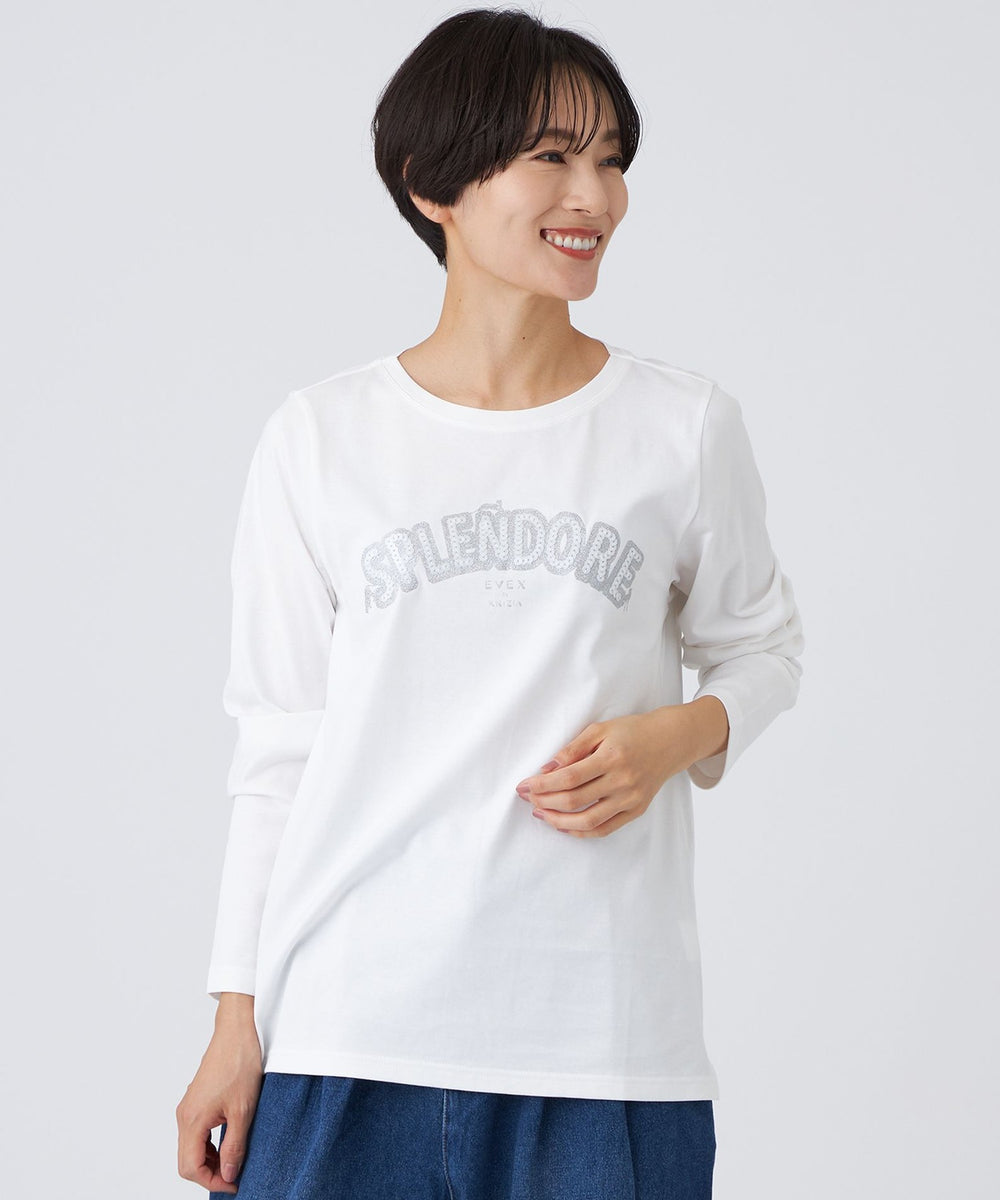 00s Archive goa ヴィンテージ　長袖カットソー 古着 USA製 Zildjian シンバル ブランド 企業 刺しゅう ヘビー