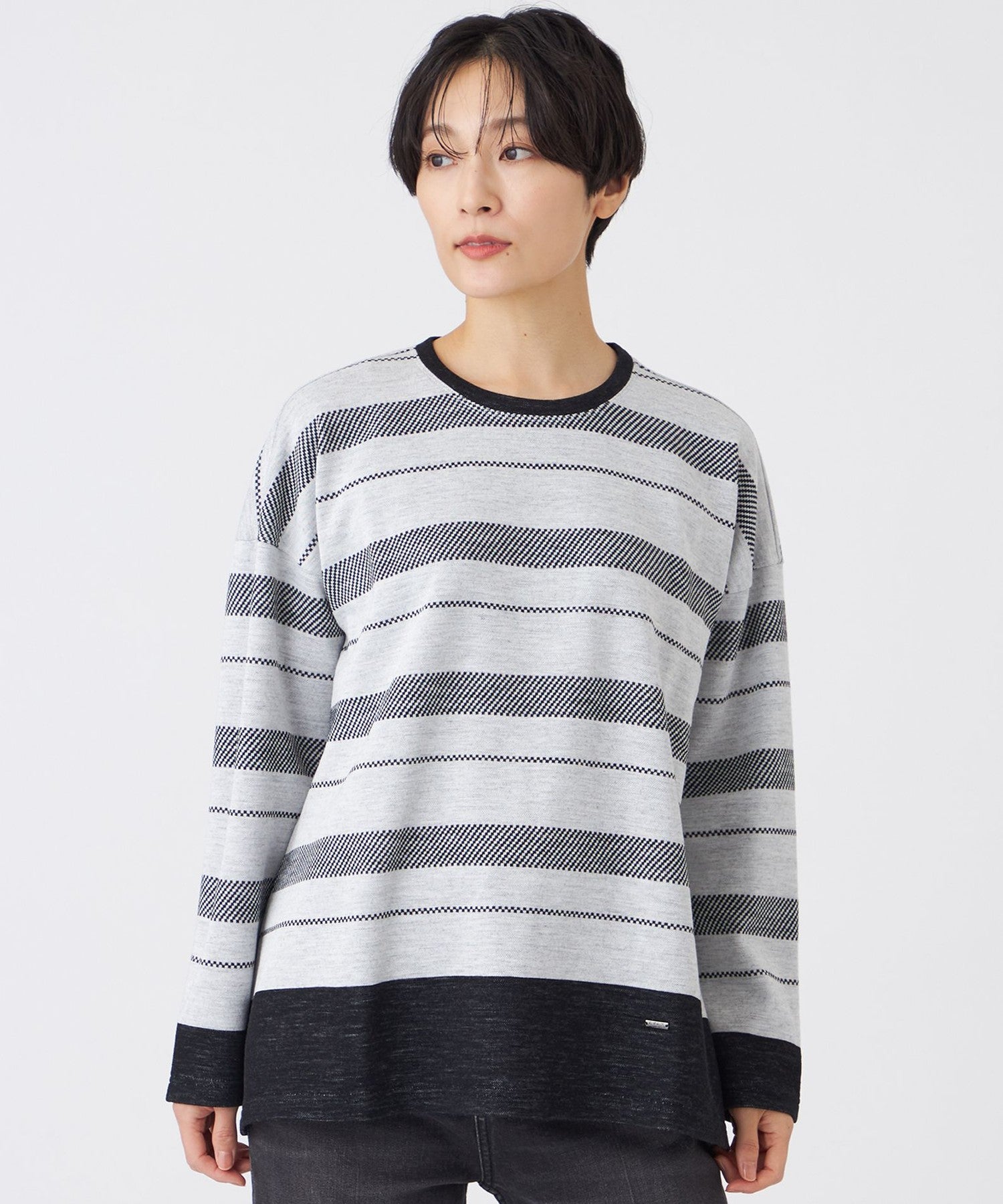 2213-U5P1367507__,07,モデル身長163cm 着用サイズ：40