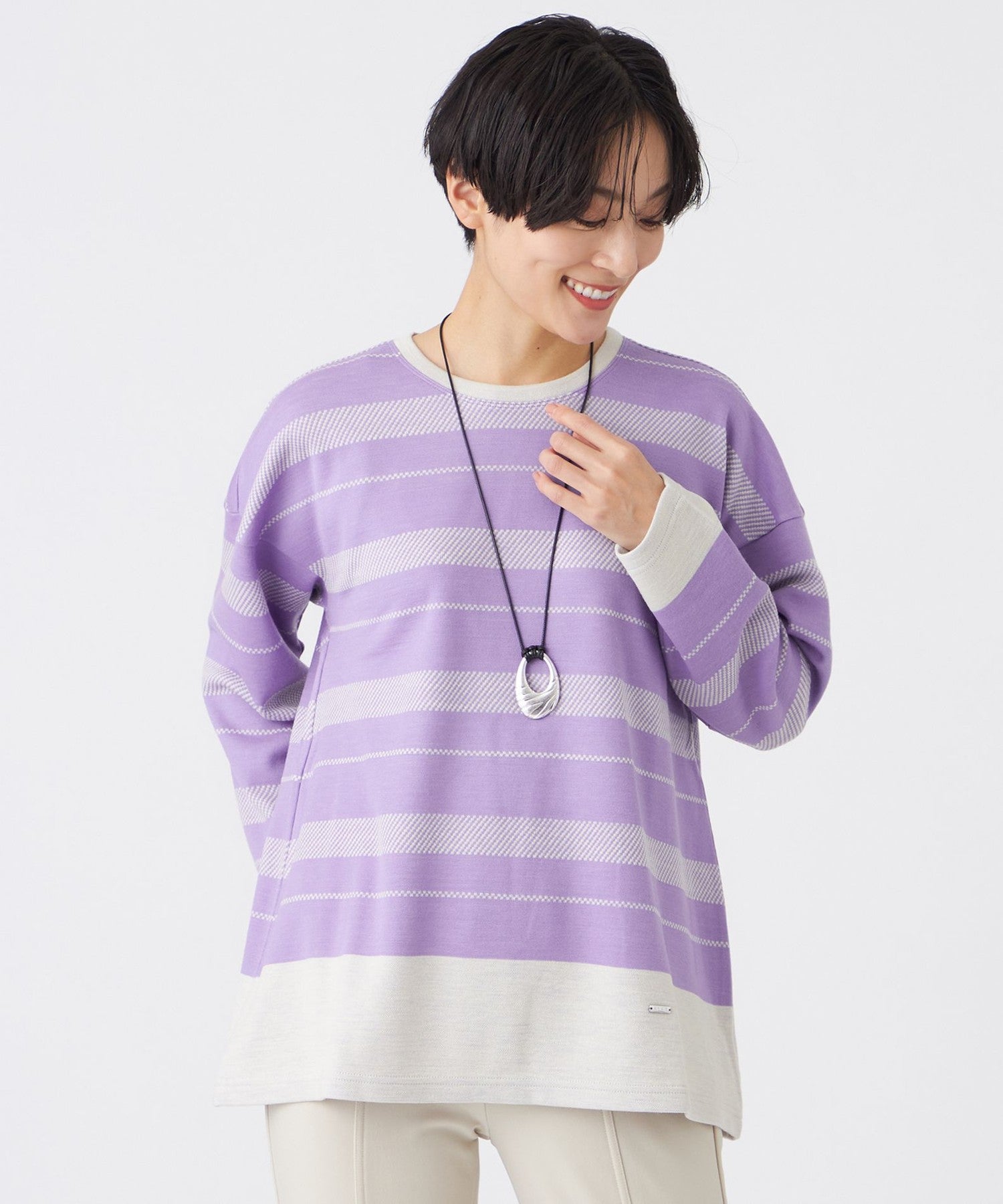 2213-U5P1367530__,30,モデル身長163cm 着用サイズ：40