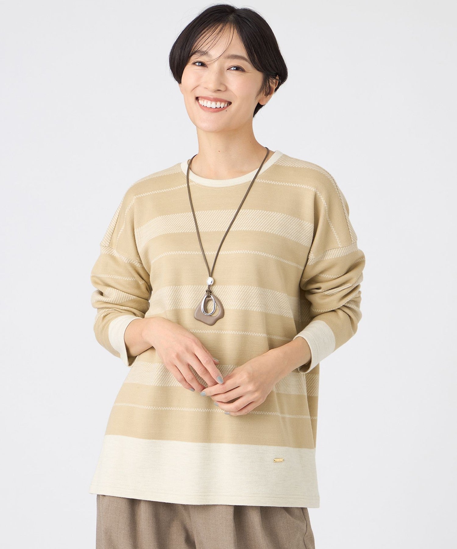 2213-U5P1367540__,40,モデル身長163cm 着用サイズ：40