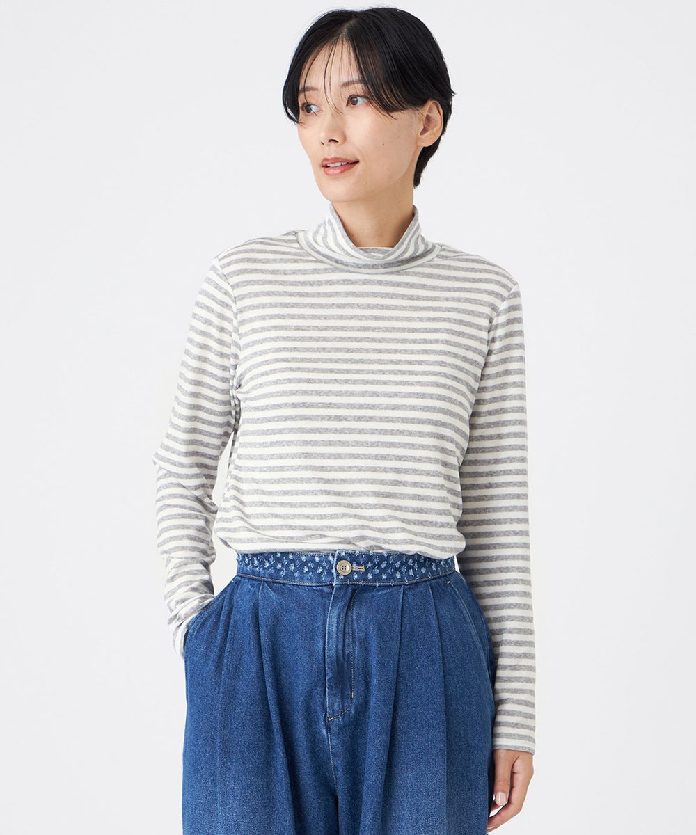 2024春夏　ピッコーネ　クラブ　ハイネックプルオーバー　紺　０２ 2024春夏 ピッコーネ クラブ ハイネックプルオーバー 紺 02