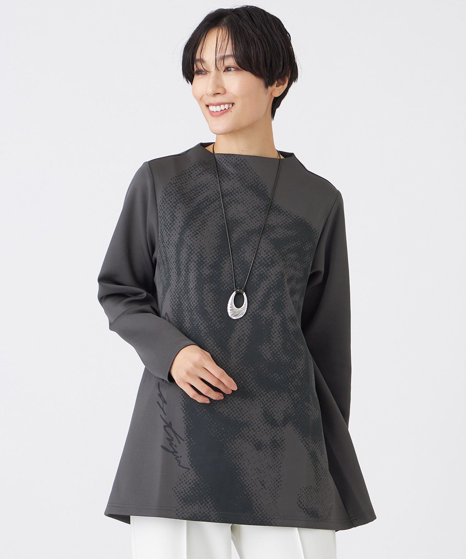 2213-U5P1669508__,08,モデル身長163cm 着用サイズ：40