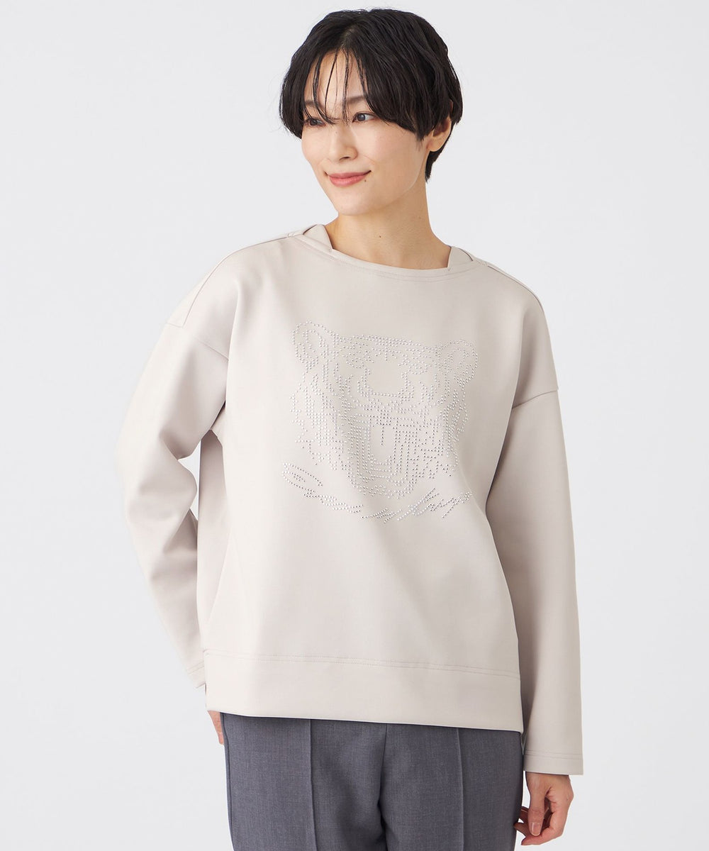 ウォッシャブル】ホットフィットダンボールニットプルオーバー