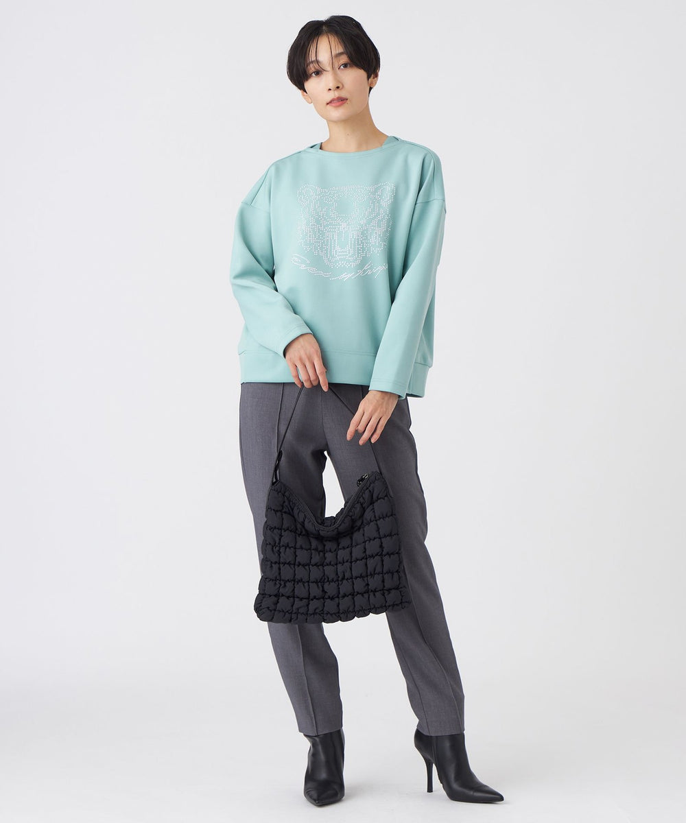 ウォッシャブル】ホットフィットダンボールニットプルオーバー