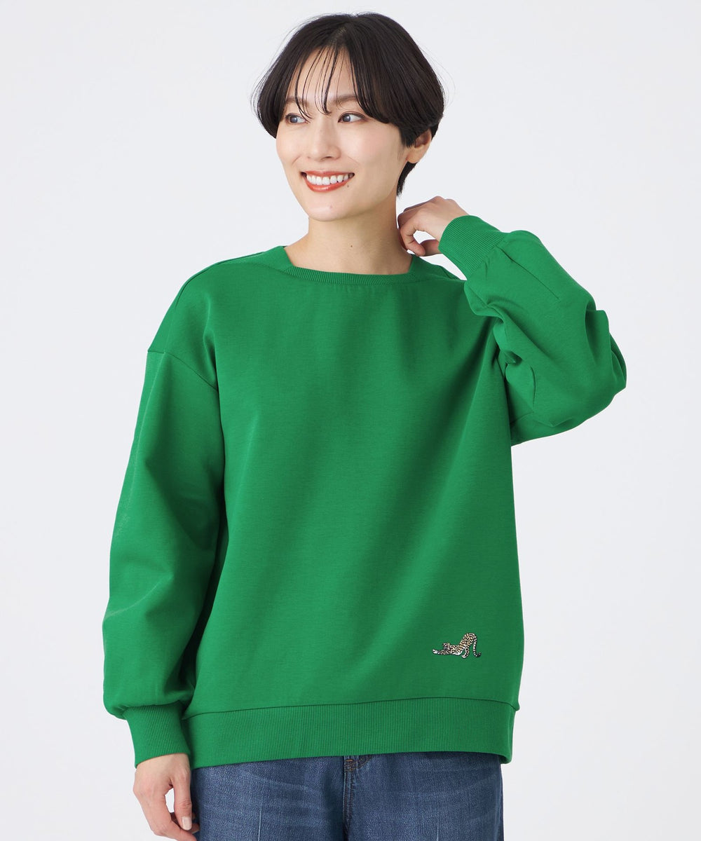 ウォッシャブル】ダンボールスウェットプルオーバー(トップス)｜EVEX