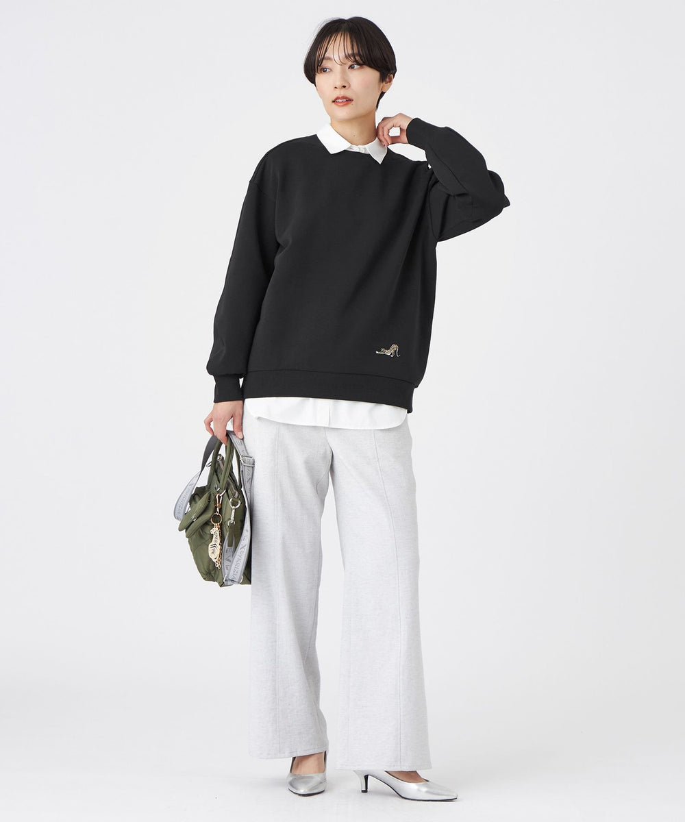 ウォッシャブル】ダンボールスウェットプルオーバー(トップス)｜EVEX