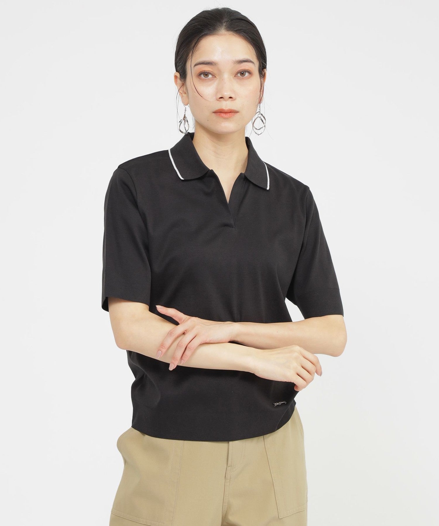 2213-U5P2456909__,09,モデル身長166cm 着用サイズ：40