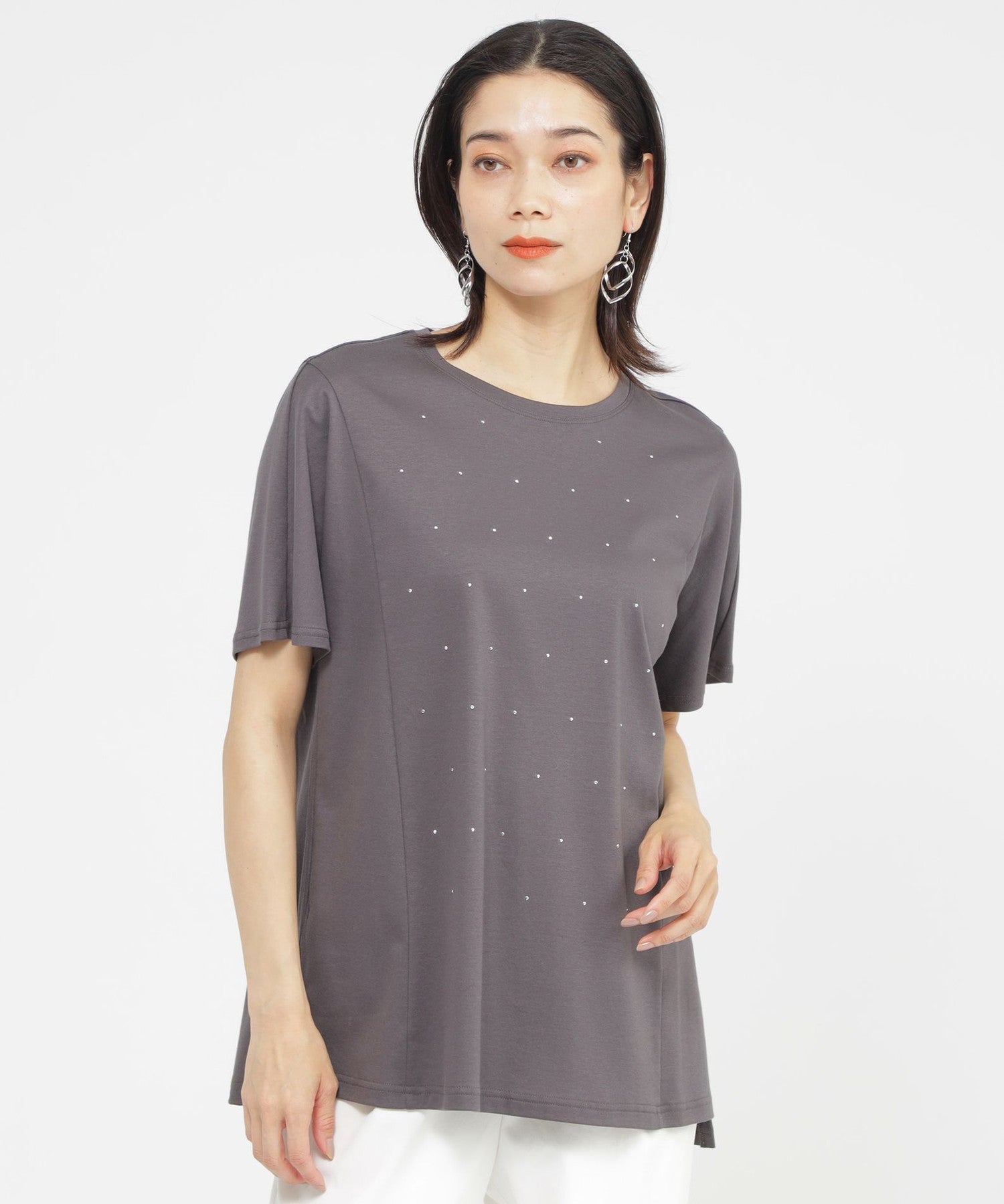 2213-U5P2657108__,08,モデル身長166cm 着用サイズ：40