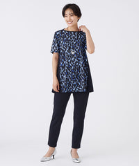 接触冷感】【マシンウォッシャブル】パンサードットチュニック