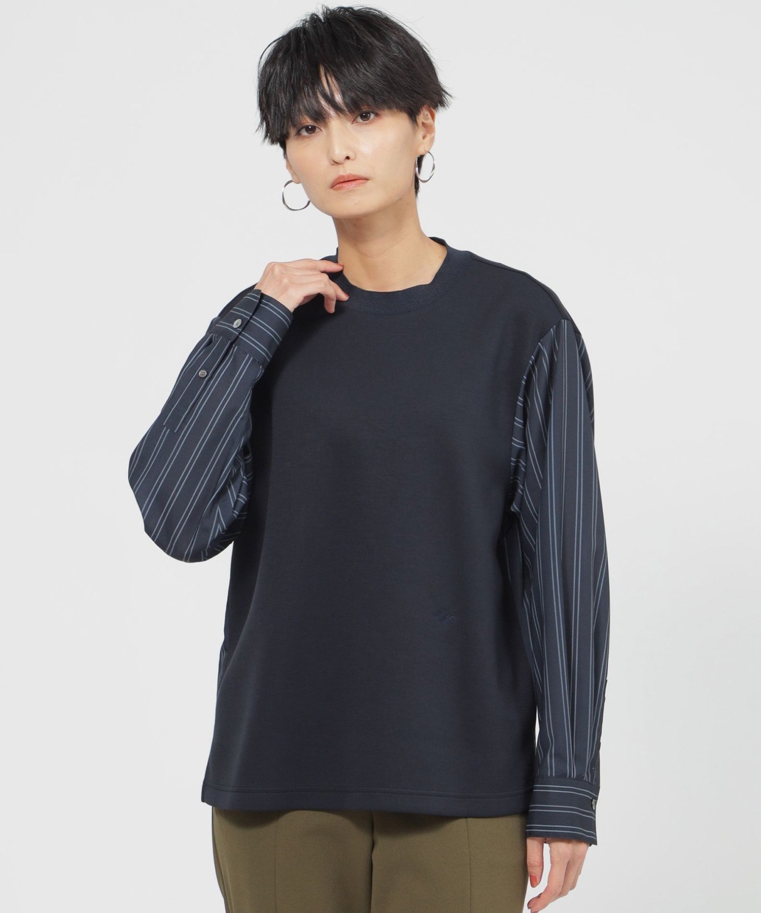 2213-U5P6143429__,29,モデル身長165cm 着用サイズ：40