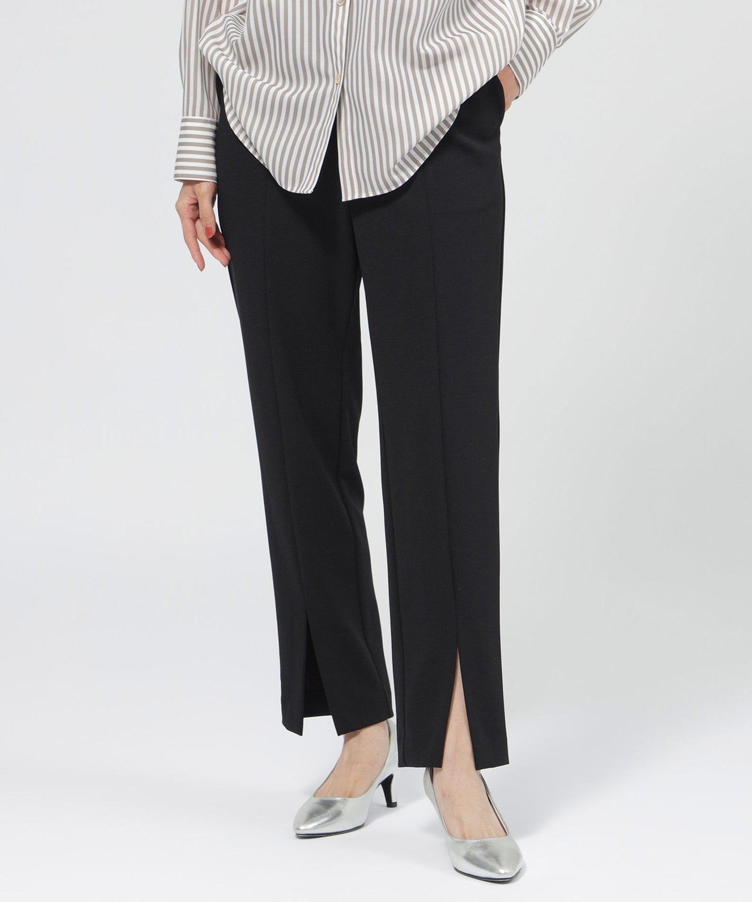 2213-U5R0543609__,09,モデル身長165cm 着用サイズ：40