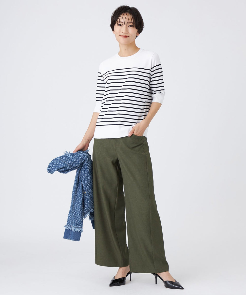 吸水速乾】【遮熱】【着用じわ防止】【ストレッチ性】ドライメランジ