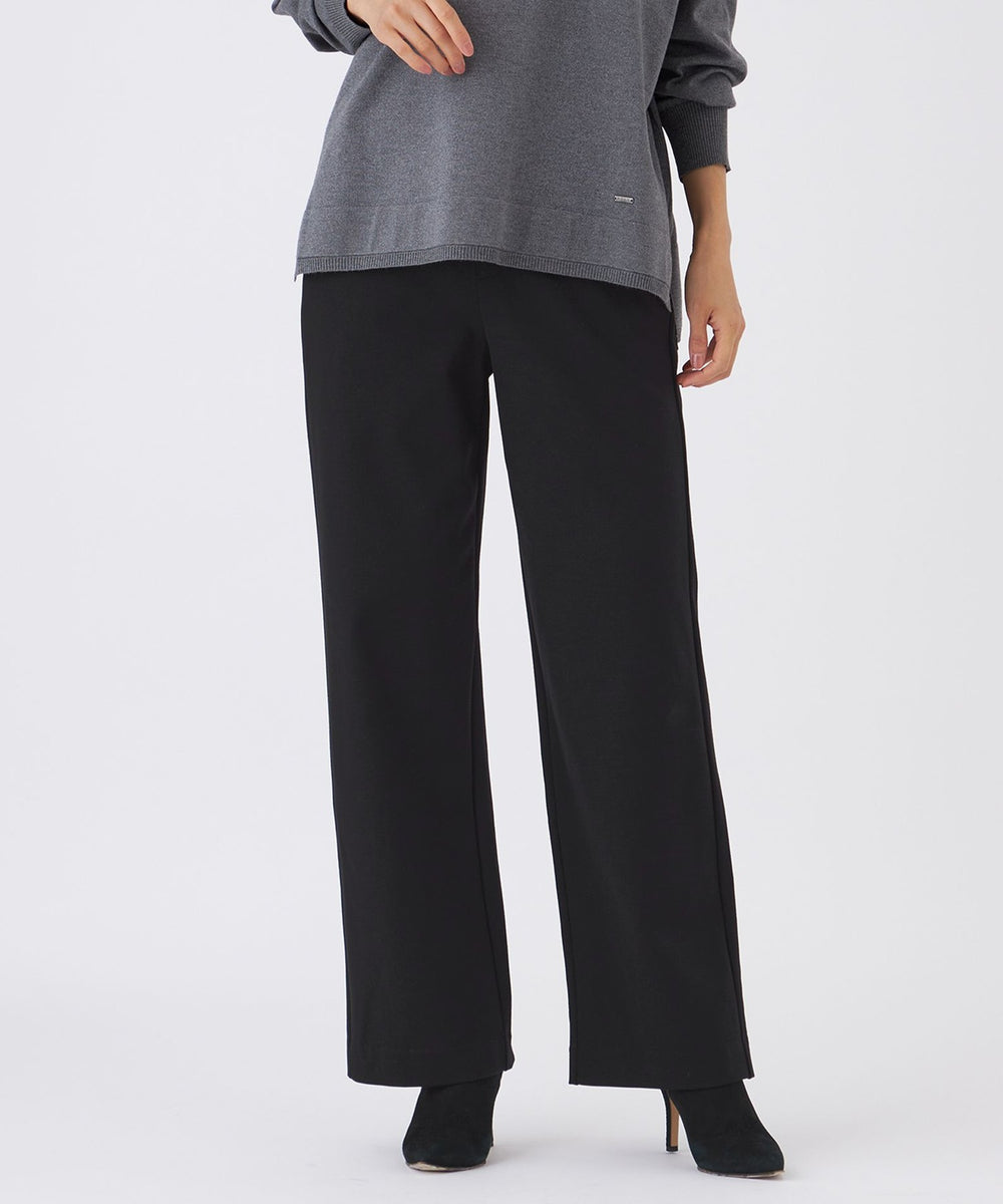 あやね　1206060 SALON adam et rope'｜リネンツイルタックパンツ | Rakuten