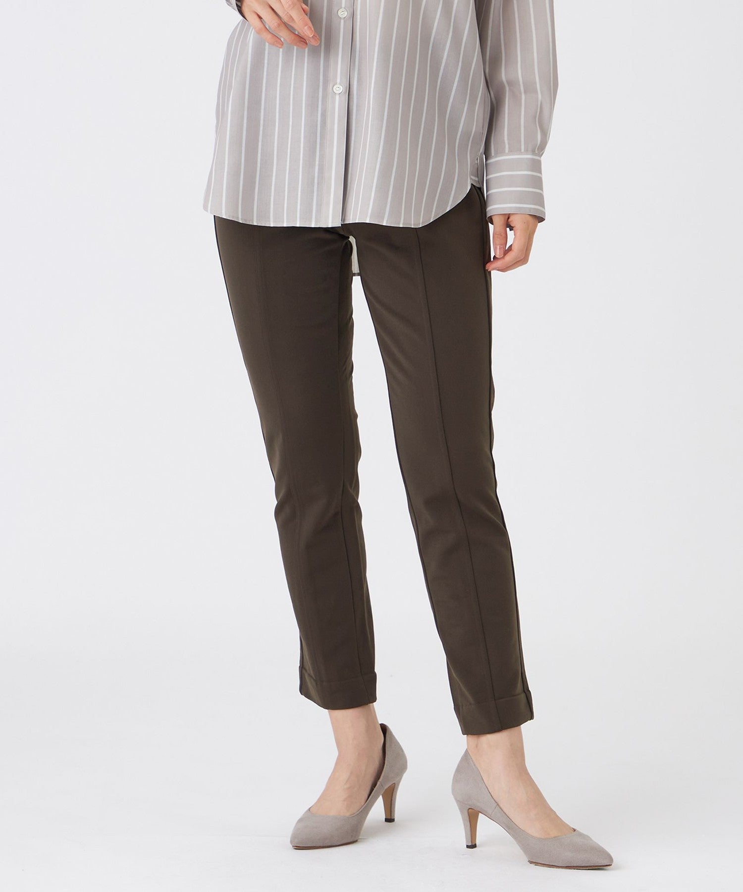 2213-U5R3268555__,55,モデル身長163cm 着用サイズ：40