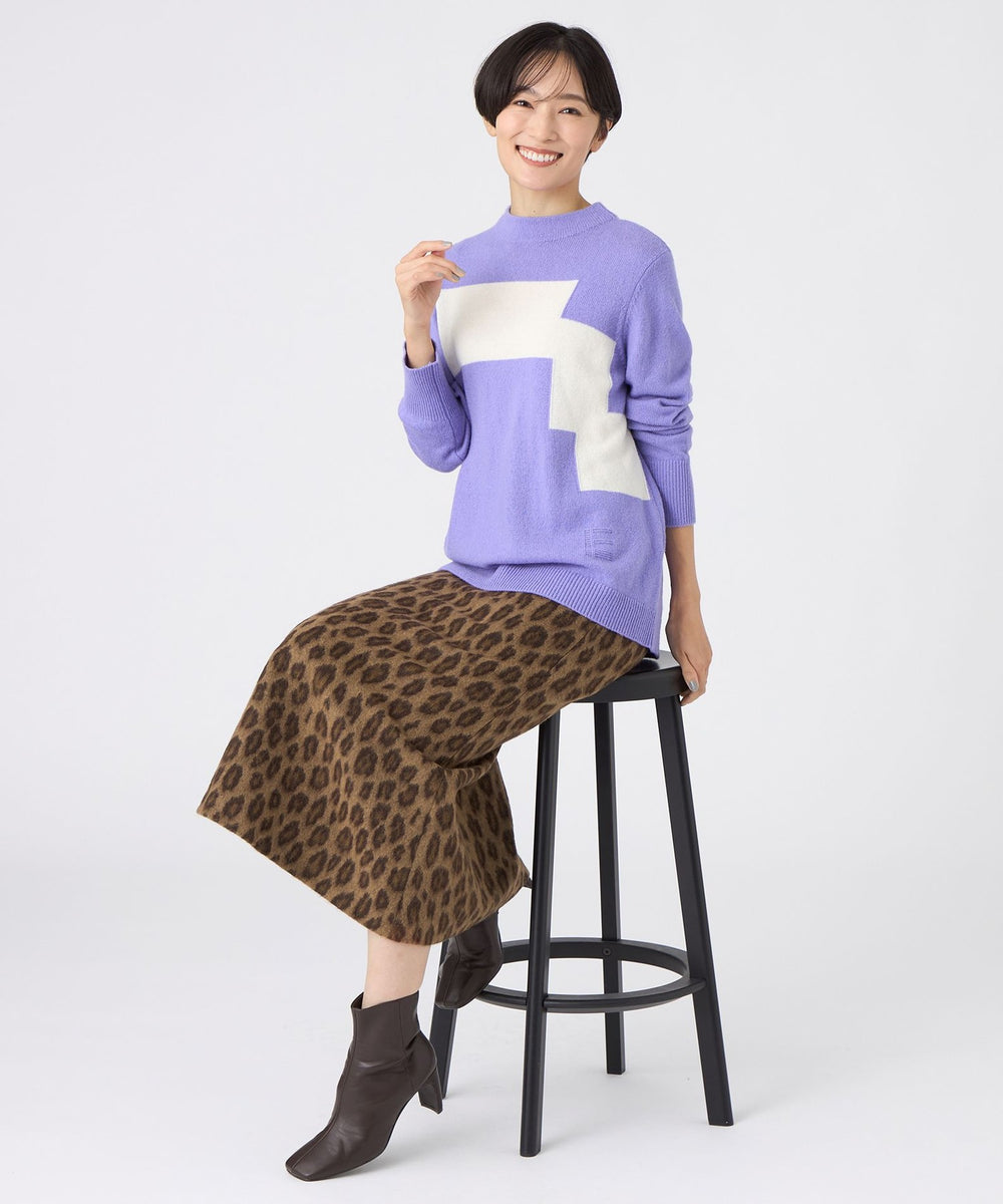 SANYO Style EDITION掲載】ウールパンサージャカードタイト