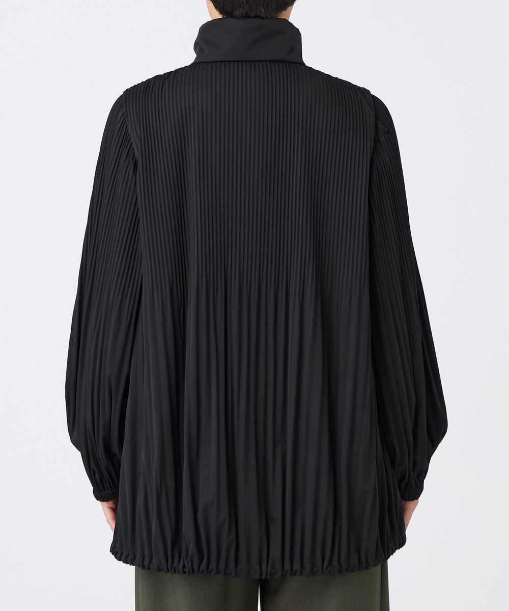 L】【はっ水】【防風】【ウォッシャブル】ジャージープリーツ