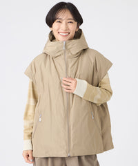 L】【SANYO Style EDITION掲載】【ウォッシャブル】2WAYスムースタフタ