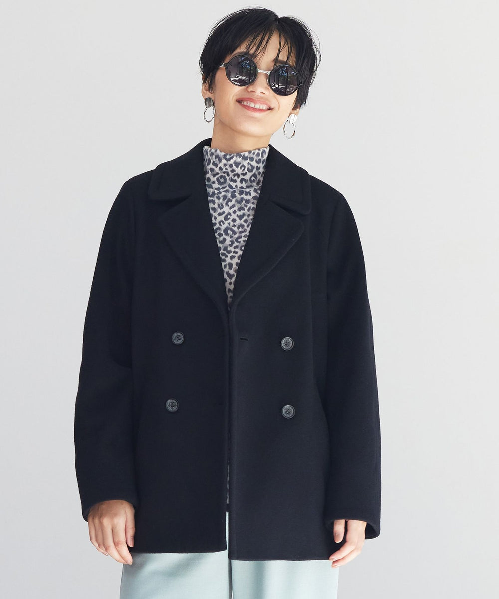 WEWILL  PEA COAT -Navy- 23aw