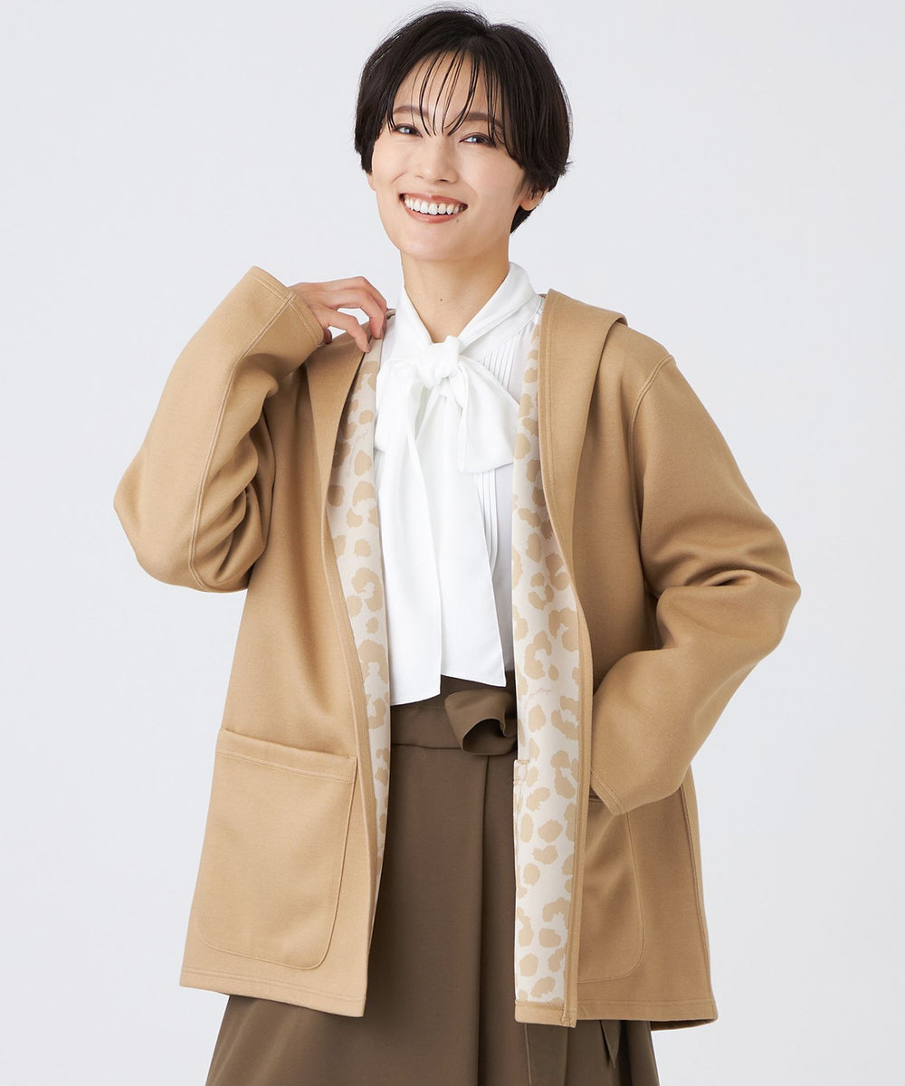 L】【リバーシブル】【ウォッシャブル】レオパードダンボール