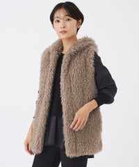 L】【カタログ掲載】ニットコンビエコファージレ(ベスト)｜EVEX