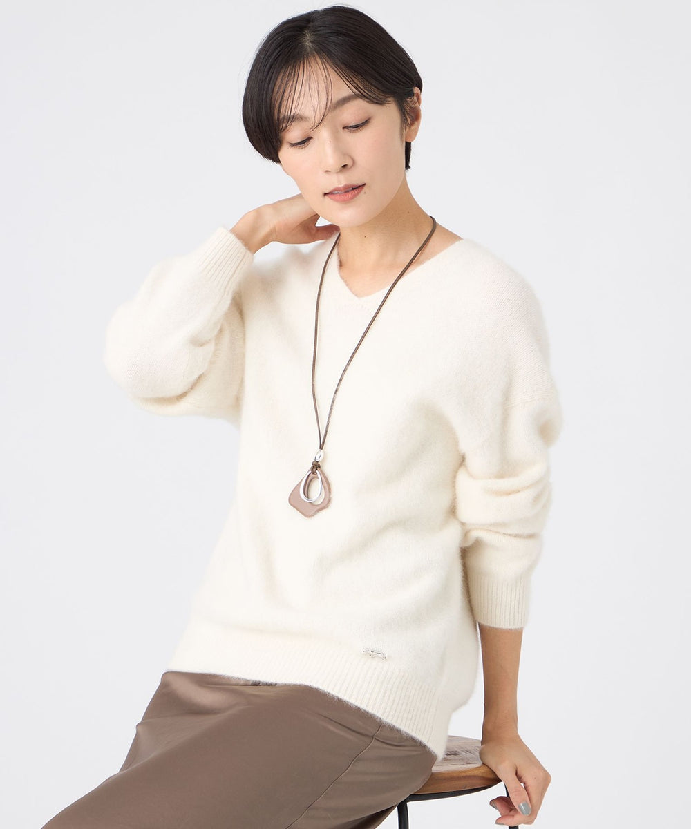 L】【予約販売】【SANYO Style EDITION掲載】フォックスウール