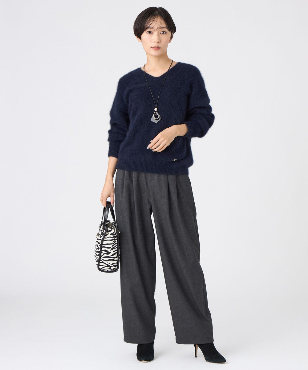 L】【予約販売】【SANYO Style EDITION掲載】フォックスウール