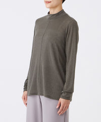 SIVA / シヴァ / フルレイヤードバイアスジップ プルオーバーカットソー SIVA / シヴァ / フルレイヤードバイアスジップ プルオーバー