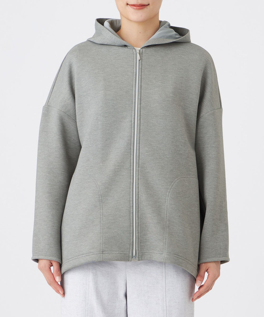 マシンウォッシャブル】ダンボールニットパーカー(トップス)｜EVEX by