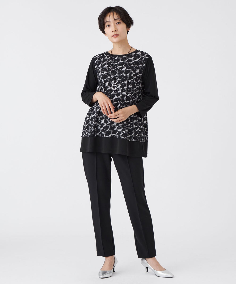 L】【接触冷感】【UV対策】【マシンウォッシャブル】カモフラパンサー