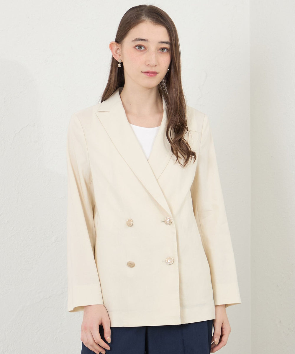 トリアセートリネンジャケット(ジャケット)｜AMACA(アマカ)の