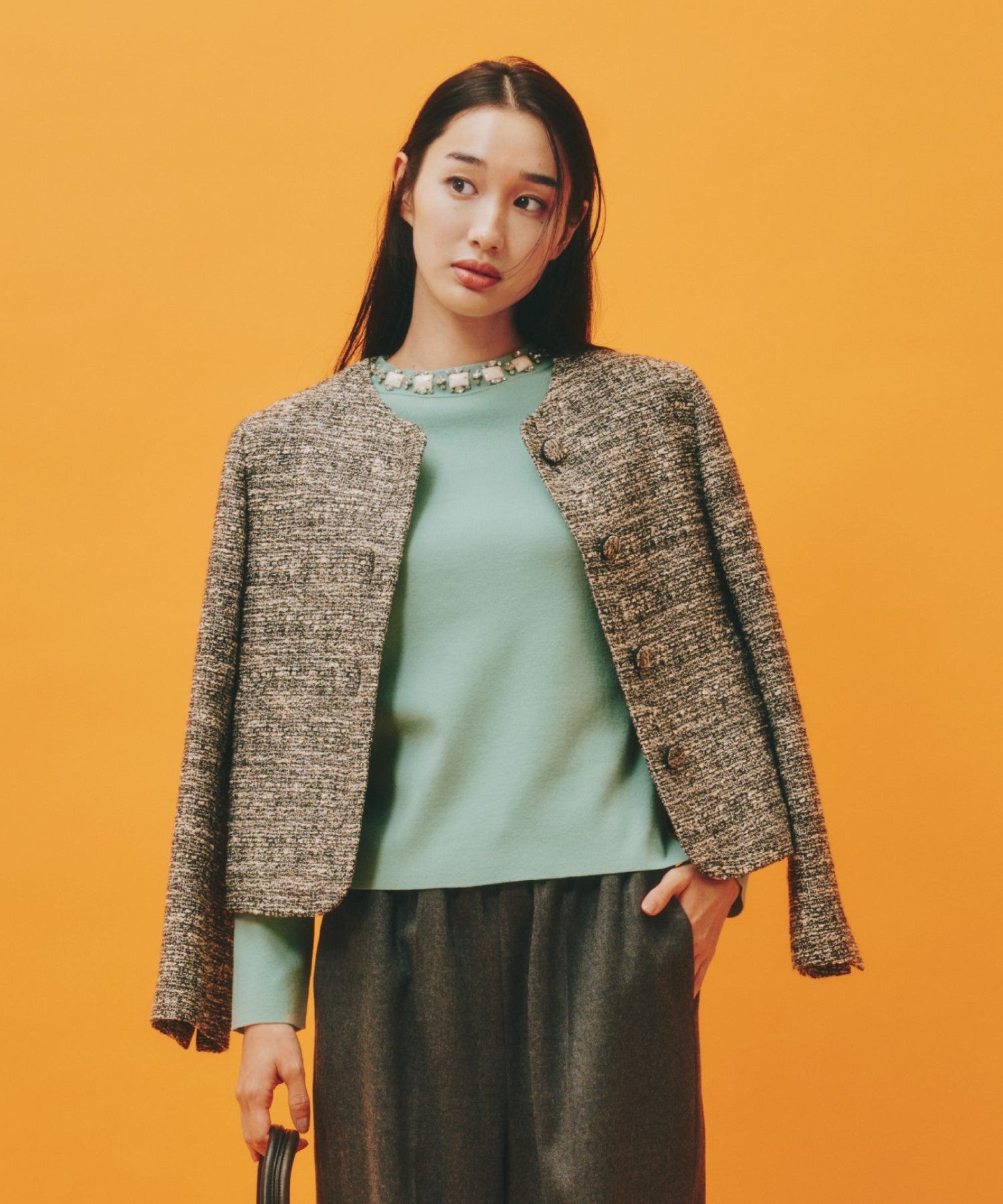 2231-V5E0643306__,06,モデル身長170cm 着用サイズ：38