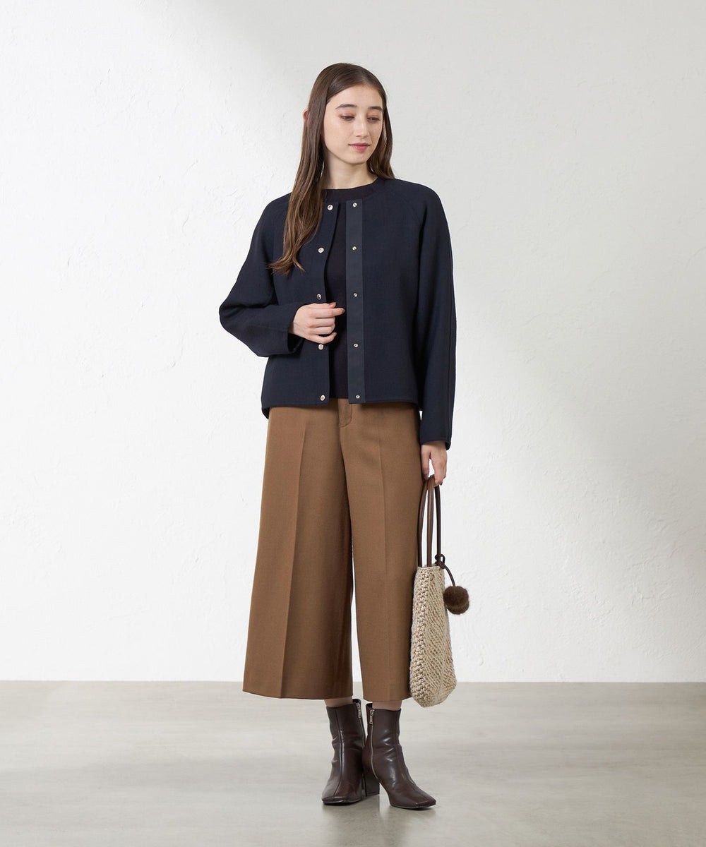 現行品✨美品✨アンクレイヴ　ショート丈　リバージャケット　薄黄色　SM サイズ1 新品 uncrave アンクレイヴ リバージャケット ショートコート