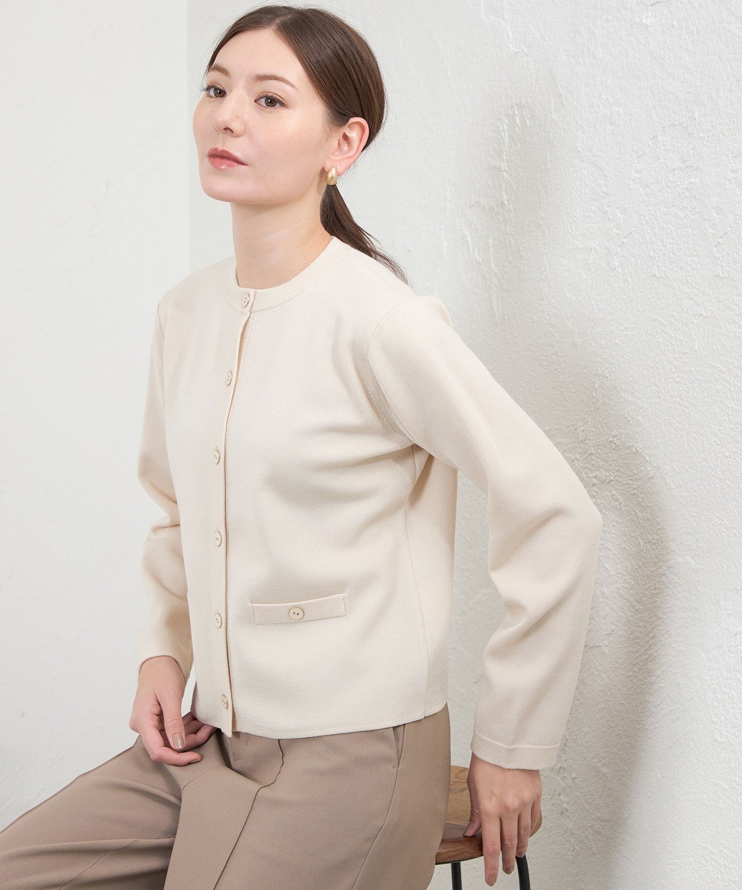 2231-V5E0862202__,02,モデル身長164cm 着用サイズ：38