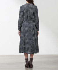 完売 AMACA【LIBERTY】Windsor Ribbon ワンピース 38 LIBERTY】Windsor Ribbon ワンピース(ワンピース)｜AMACA(アマカ